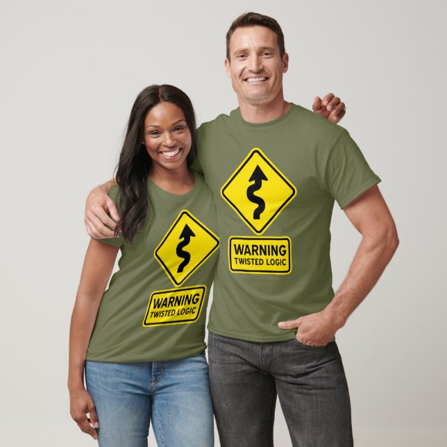 Twisted Logic T-shirt (Unisex)