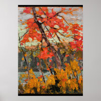 Twisted Maple, fine art painting