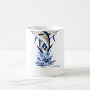 Twisted Marlins Jumping Coffee Mug