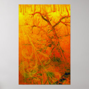 Twisted Oak Swirled - Customised Poster