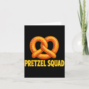 Twisted pretzel lover squad card
