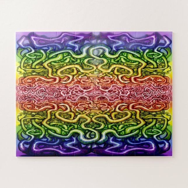 Twisted Rainbow Jigsaw Puzzle (Horizontal)