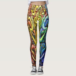 Twisted Rainbow Leggings