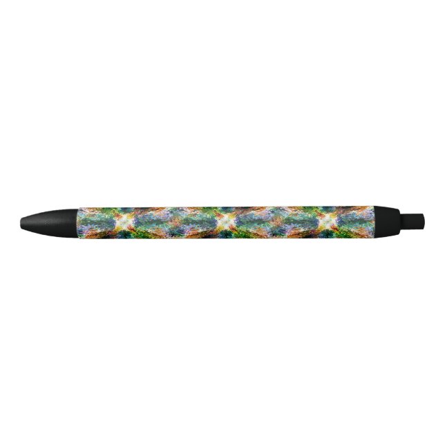 Twisted Rainbow Vapors Three Black Ink Pen (Front)