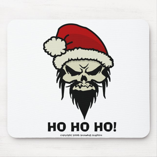 Twisted Santa Mousepad (Front)