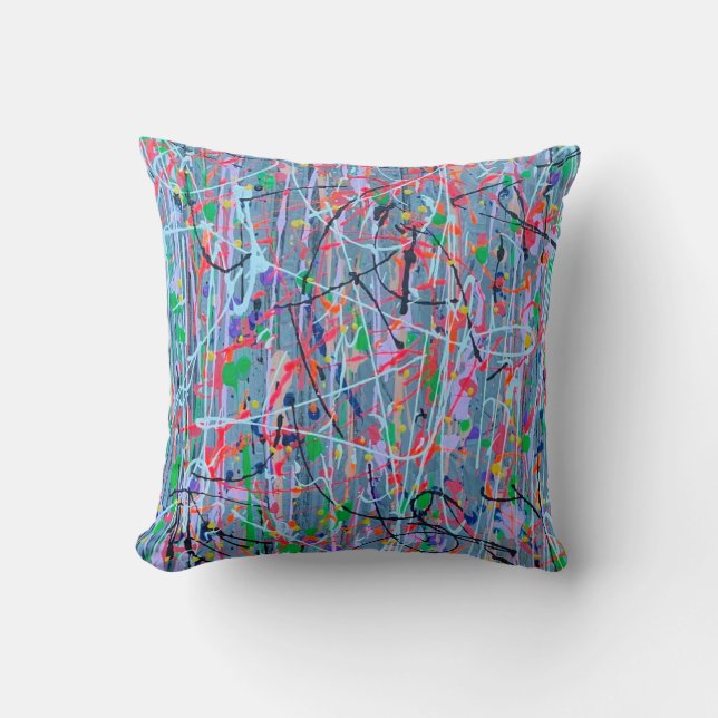 Twisted Sister 16 x 16 Poly Throw Pillow (Front)