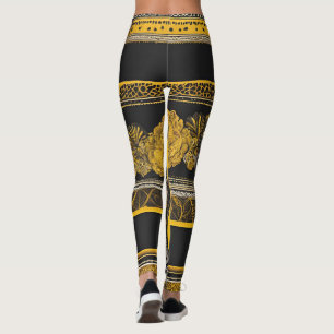 Twisted Sunflower AI art  Leggings