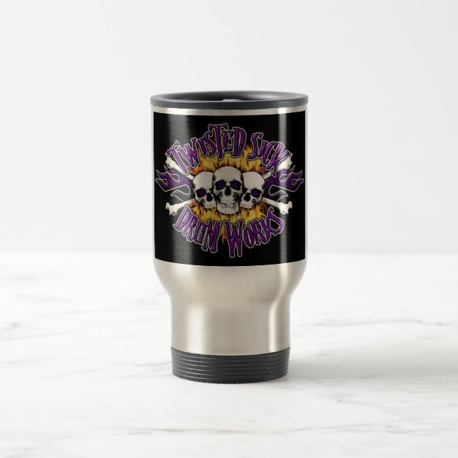 twisted_t_proof - Customised - Customised Travel Mug (Center)