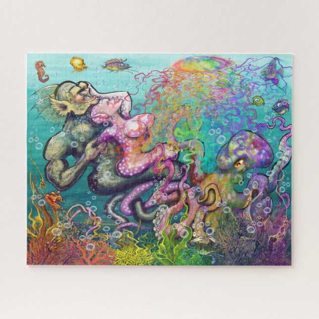 Twisted Tentacles Jigsaw Puzzle (Horizontal)