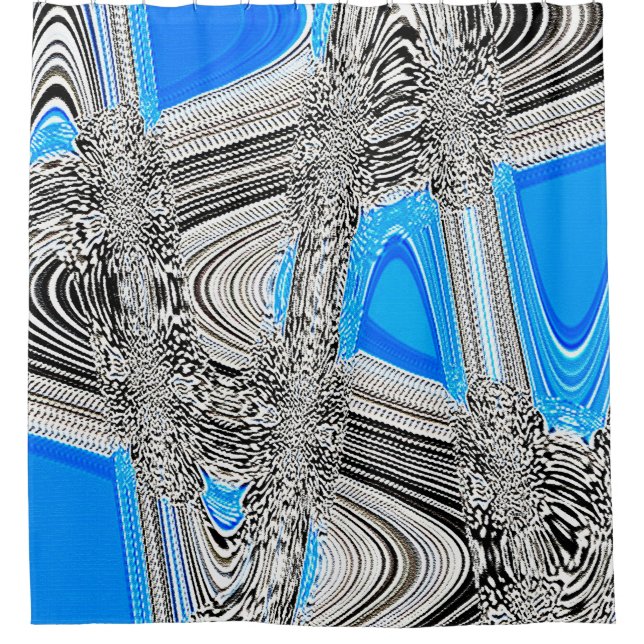 Twisted Times....... Shower Curtain (Front)