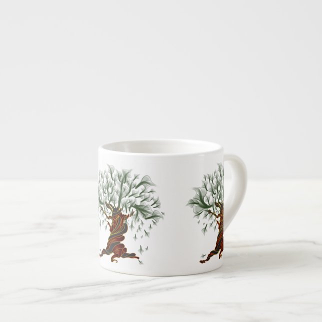 Twisted Tree Espresso Cup (Front Right)