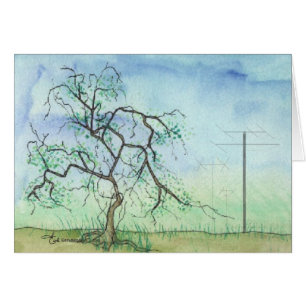 Twisted Tree with 3 Antennae