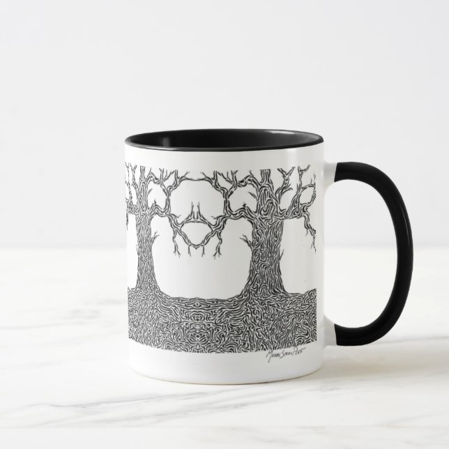 Twisted Trees Coffee Mug (Right)