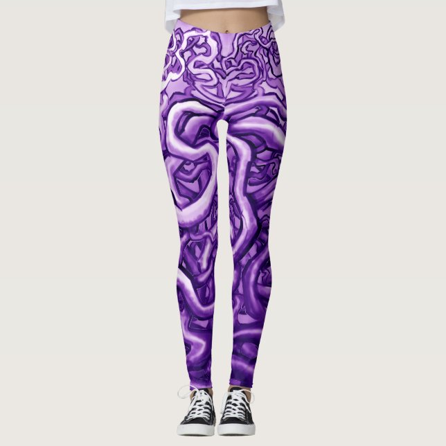 Twisted Vines Leggings (Front)