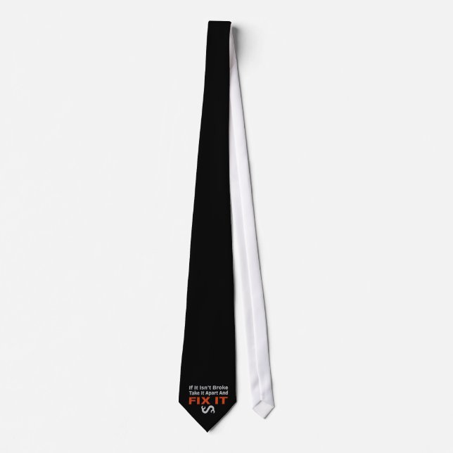 Twisted Wrench - FIX IT Tie (Front)