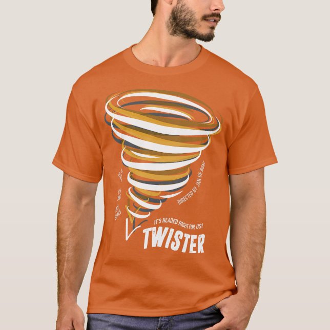 Twister Alternative Poster T-Shirt (Front)