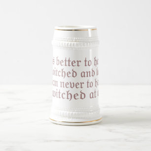 Twitched and Lost... Beer Stein