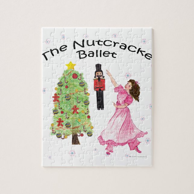 Twitt Beautiful Clara in the Nutcracker Ballet Jigsaw Puzzle (Vertical)