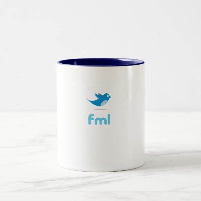 Twitter "FML" Mug (Center)