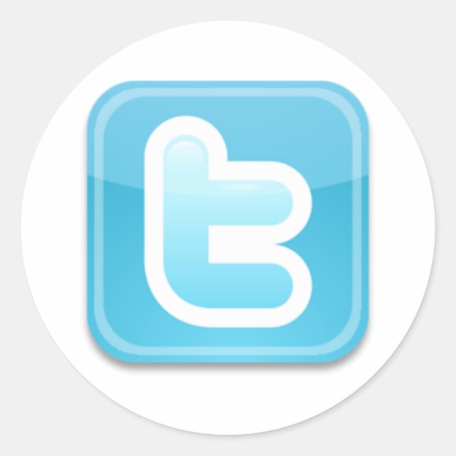 Twitter-ish! Classic Round Sticker (Front)