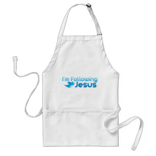 Twitter me I'm Following Jesus Christ Standard Apron