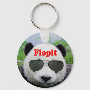 Twitter Panda Keychain
