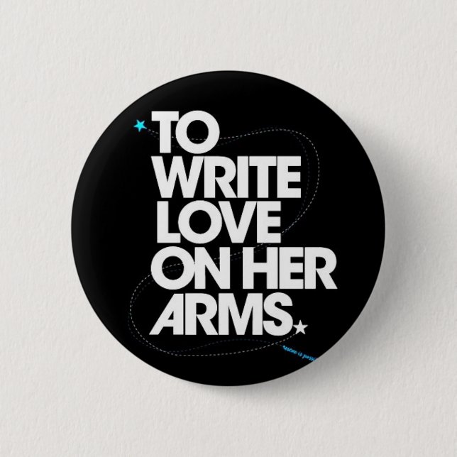 twloha2 6 cm round badge (Front)