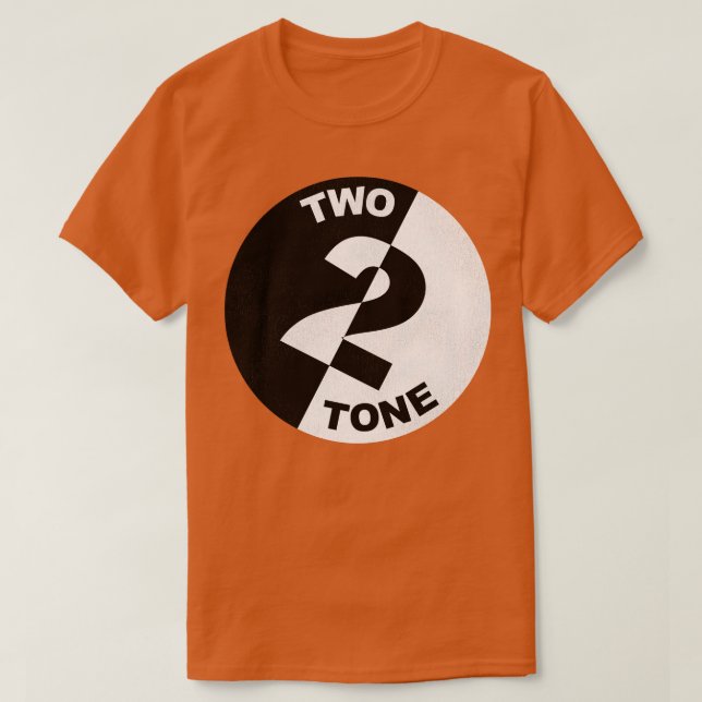 Two 2 Tone T-Shirt (Design Front)