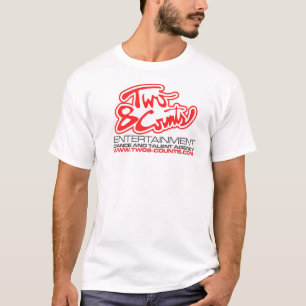 Two 8-Counts Logo - Red and Black T-Shirt