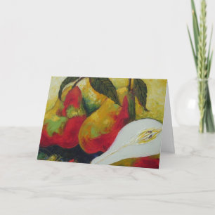 Two and a Half Pears Birthday Card