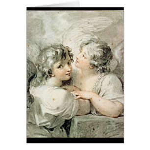 Two angels, 18th century