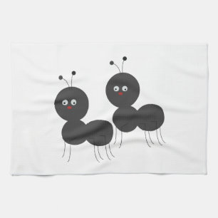 Two Ants Tea Towel