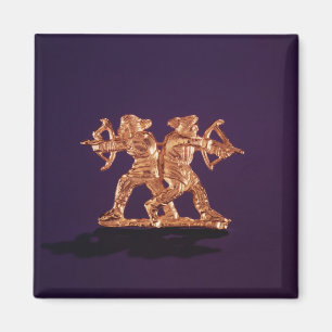 Two archers magnet
