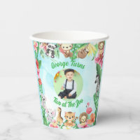 Two at the Zoo Jungle Safari Photo Birthday 