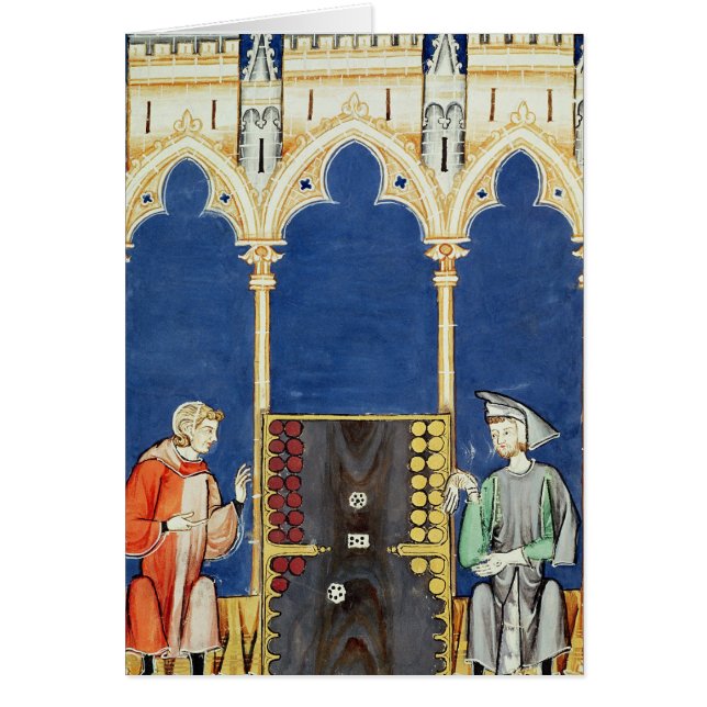 Two Backgammon Players (Front)