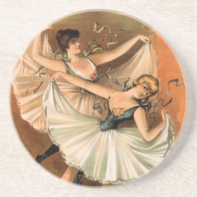 Two Ballerinas coaster (Front)
