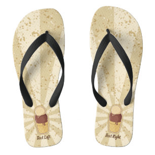 Two Balls Ice Cream Cup Jandals