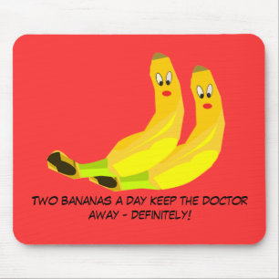Two Bananas Mousepad