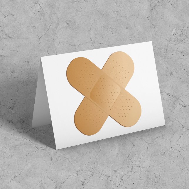 Two Bandaids Card (Creator Uploaded)