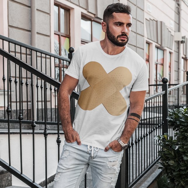 Two Bandaids T-Shirt (Creator Uploaded)