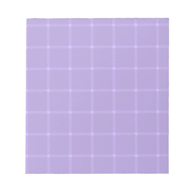 Two Bands Small Square - Violet2 Notepad (Front)