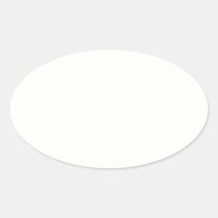 Two Bands Small Square - Yellow2 Oval Sticker