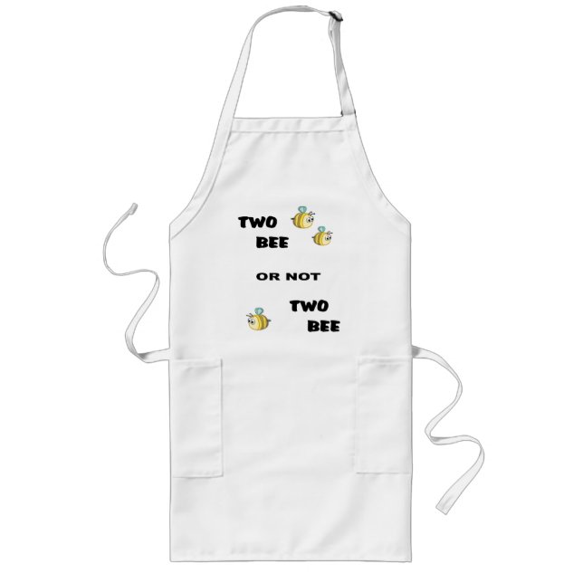 Two Bee Long Apron (Front)