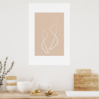 two beige fish abstract minimalistic downloadable