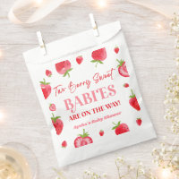 Two Berry Sweet Babies Strawberry Twin Baby Shower