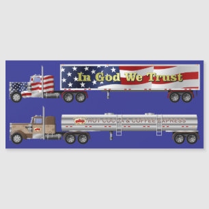 Two Big Rigs magnet