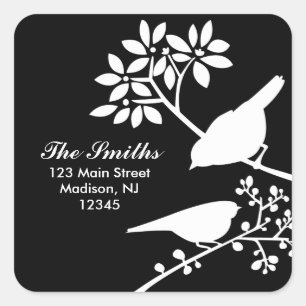 Two Birds Address Labels