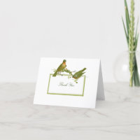 Two Birds on a Rose Bud Branch