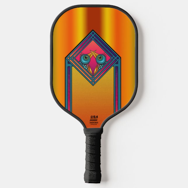 Two Birds Pickleball Paddle (Back)