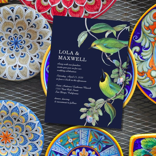 Two Birds Wedding Invitation (Creator Uploaded)